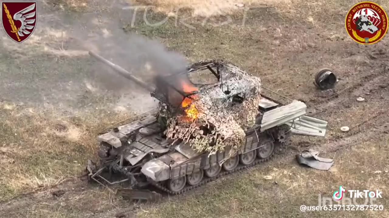 🇺🇦 Ukraine Russia War | Ukrainian Drone Finish Off Russian T-72B Tank | RCF