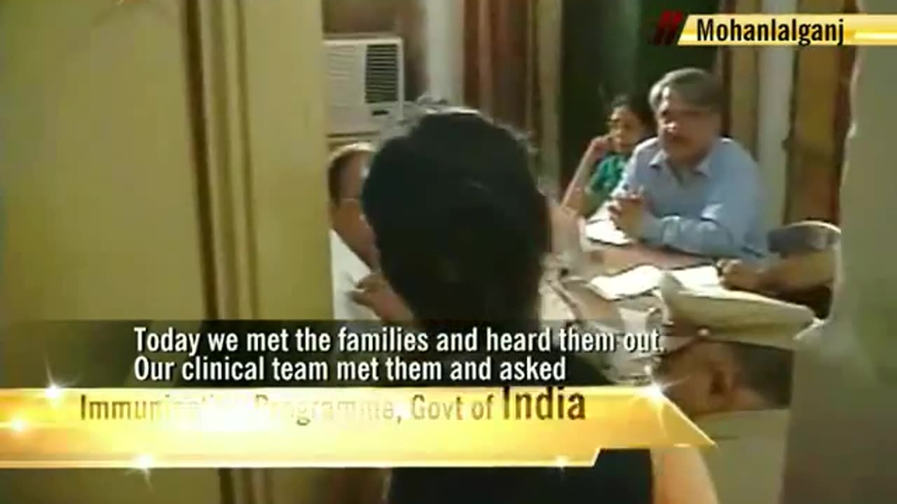 4 children died following measles vaccination. Place: Lucknow, Uttar Pradesh