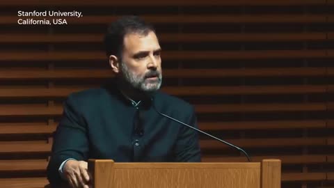 Can ‘Force’ suppress the ‘Power’ of Truth- - Rahul Gandhi - Stanford University, USA_3