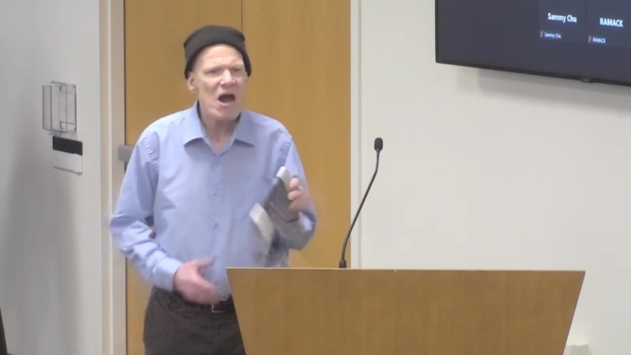 Addressing Both LIRR And CPOC Committees - But The Moderator Doesn't Seem To Know It