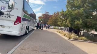 Kamala Busses In Crowd AGAIN For Her DNC Closing Speech At 1924 KKK Rally Site