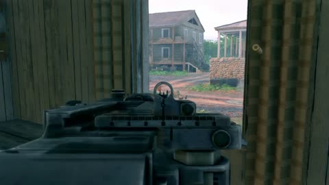 Enlisted | Imperial Japanese MG gunner behind the enemy line ambush enemy infantry with a fix MG!