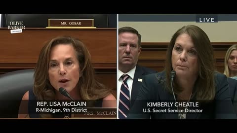 Kimberly Cheatle REFUSES TO ANSWER Lisa McClain.