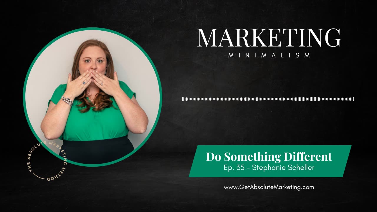 EP 35 Guest Host Stephanie Scheller: Do Something Different