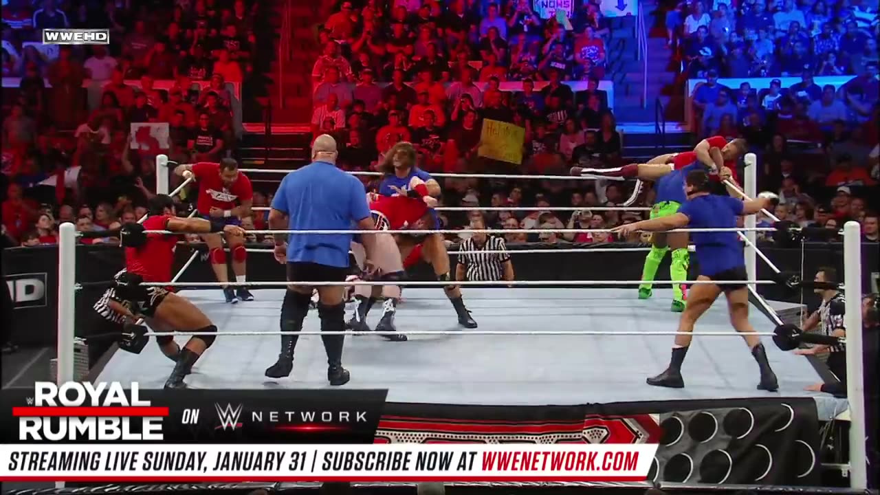 FULL MATCH - 20-Man Battle Royal: Raw