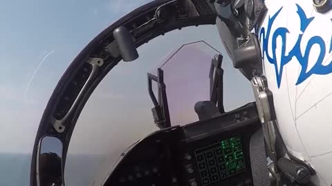 EA-18G Catapult Launch!
