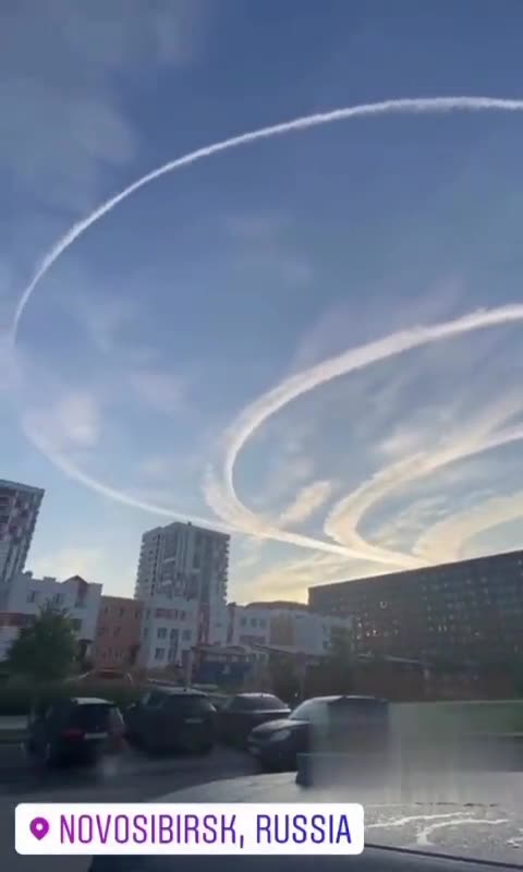 Chemtrails in Russia❗️