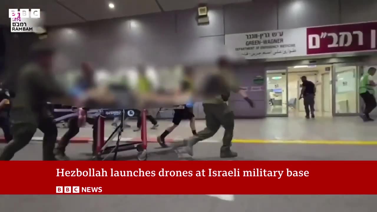 Hezbollah drone strike kills four Israeli soldiers and injures 58