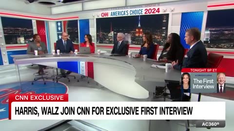 ‘Next question please’: Kamala Harris responds to question about Trump