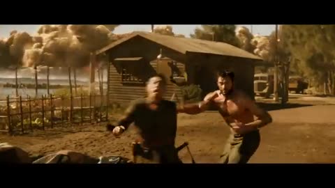 The Wolverine Atomic bomb clip