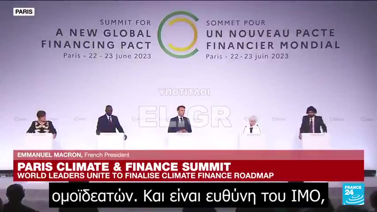 Τι ανακοίνωσε ο Μακρόν εκ μέρους των αφεντικών