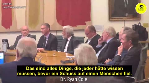 Dr Ryan Cole spricht zur Genspritze - englisch mit deutschen Untertiteln