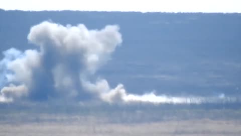 Ukrainian Missile Strikes Russian Vehicle