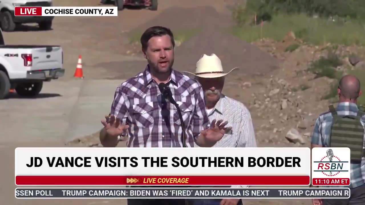 JD Vance: "Has Kamala Harris done anything you've asked her to do?"