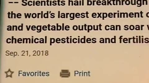 Electro Culture Farming
