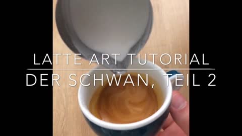 Latte Art Tutorial_ The advanced Swan!