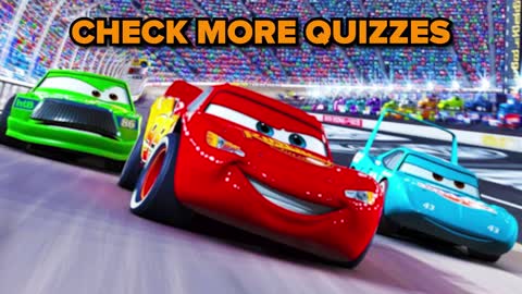 Guess The Brand of The Cars Character Car Quiz