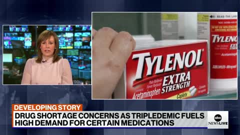 With COVID-19, flu and RSV cases surging, concerns grow over drug shortages
