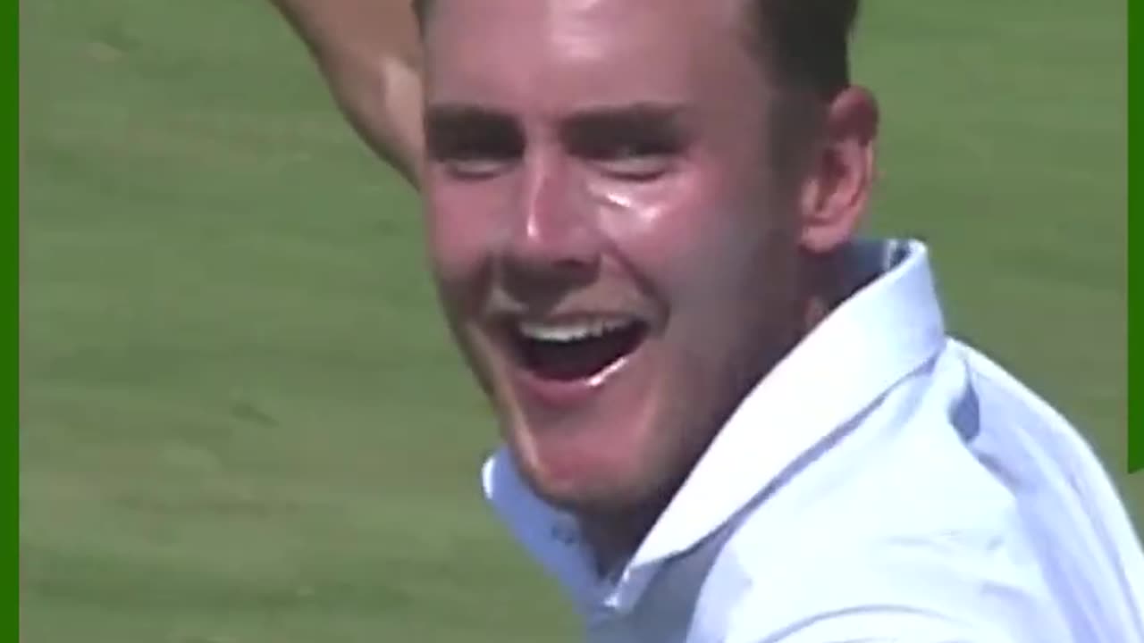 Excellent Bowling By Stuart Broad At Sharjah