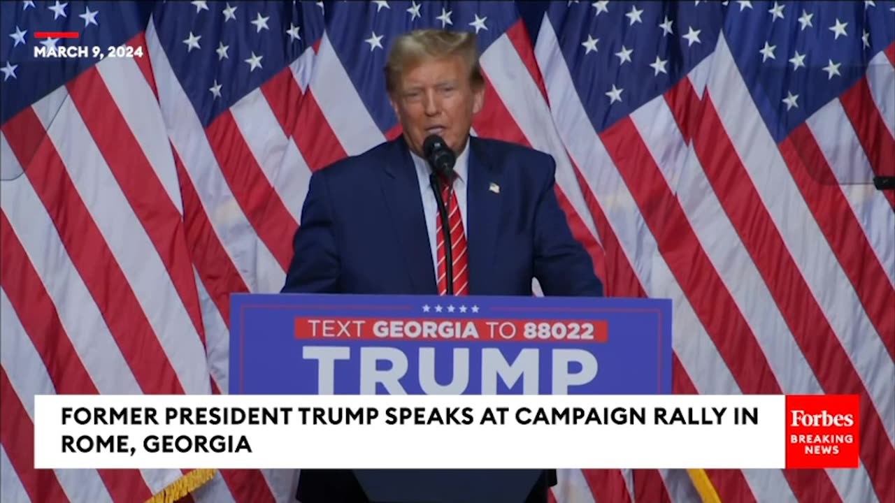 Trump Jabs Megyn Kelly During Rant About Media, Then Touts Support From Women At Georgia Rally