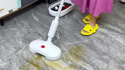 Electric Spin Mop with Bucket