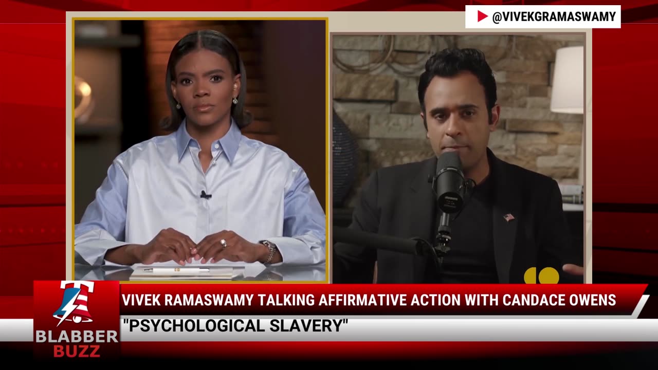 Vivek Ramaswamy Talking Affirmative Action With Candace Owens