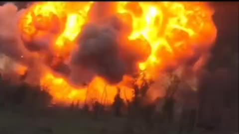 Insane Detonation of a Russian Tank