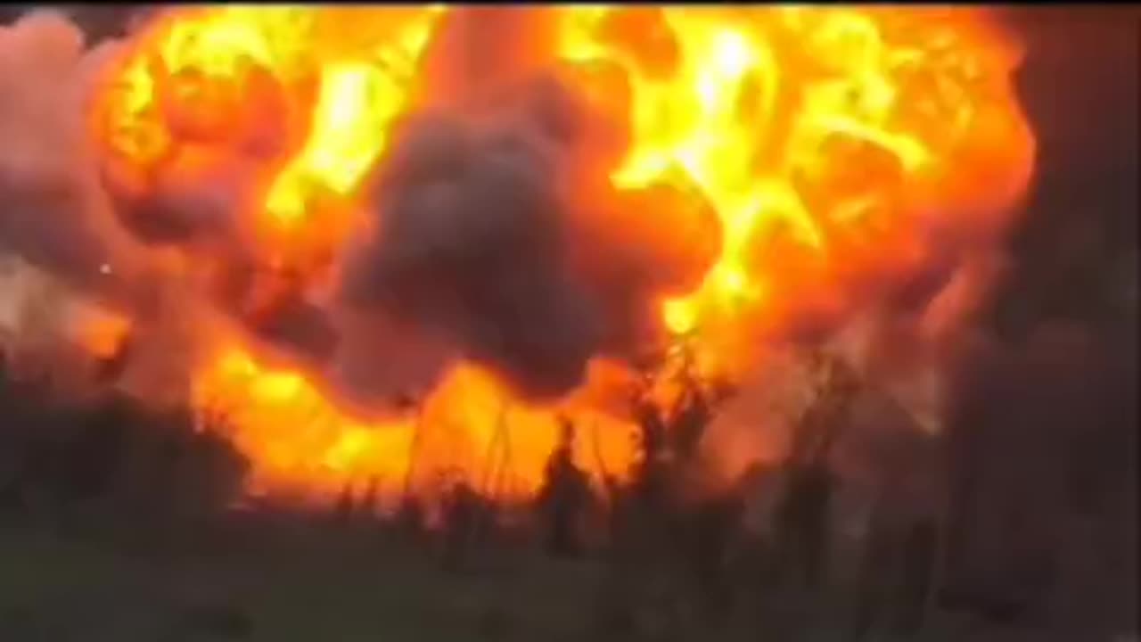 Insane Detonation of a Russian Tank