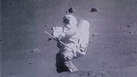 UNSEEN Footage astronauts falling on the moon