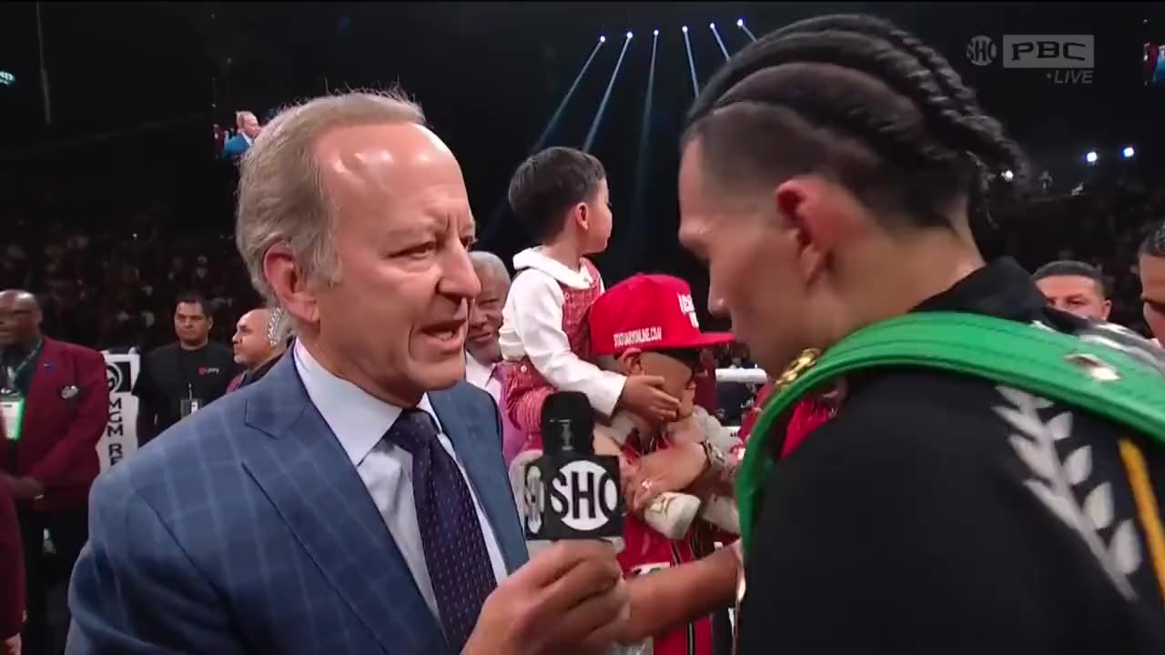 David Benavidez | POST-FIGHT INTERVIEW