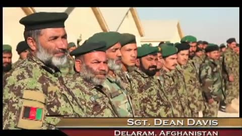 Afghan National Army takes lead in Delaram security