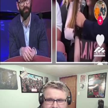 You can literally see the mental gymnastics during that awkward pause. 😂😂