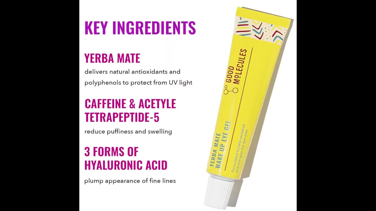 Good Molecules Yerba Mate Wake Up Eye Gel