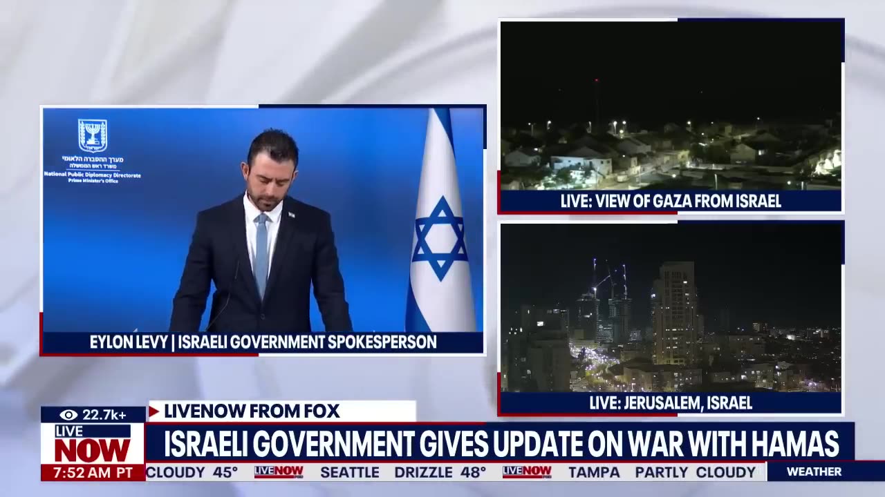 Israel-Hamas war hostages update: Israeli govt. on operations amid airstrikes | LiveNOW from FOX