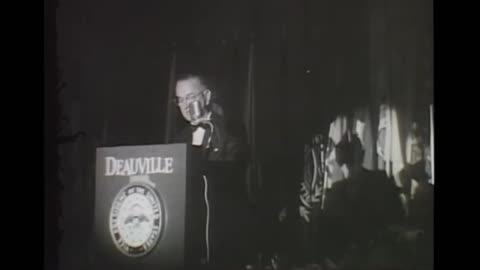 July 23, 1963 - LBJ Speaks at Governors Conference in Miami Beach