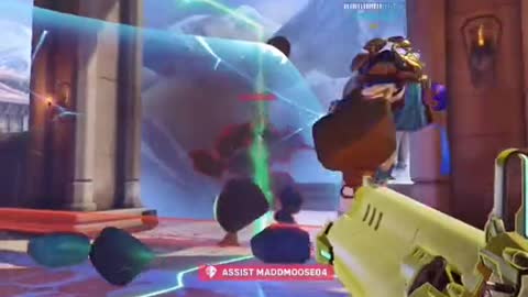 19_Baptiste got that dumpy #overwatch #overwatch2 #overwatchclips #gaming