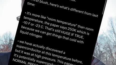 LK99 2.0 Basically…Floating Rocks?