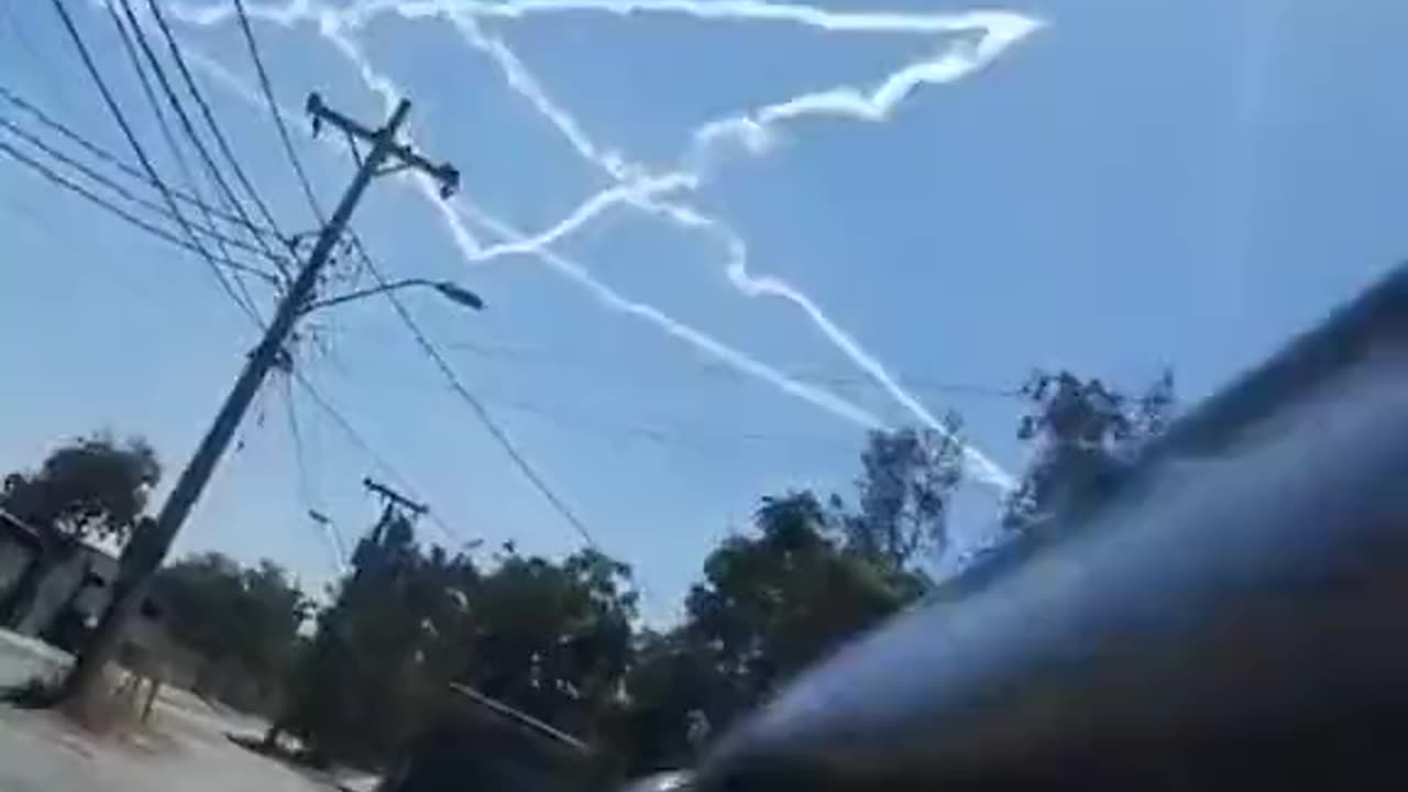 Pentagram Chemtrail?