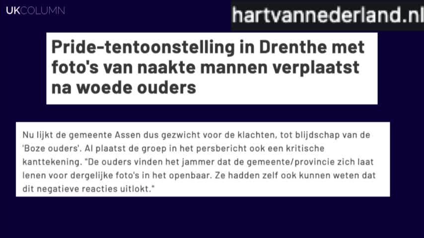 UK Column News - 5th October 2022 - Assen Show Porn In Main Square