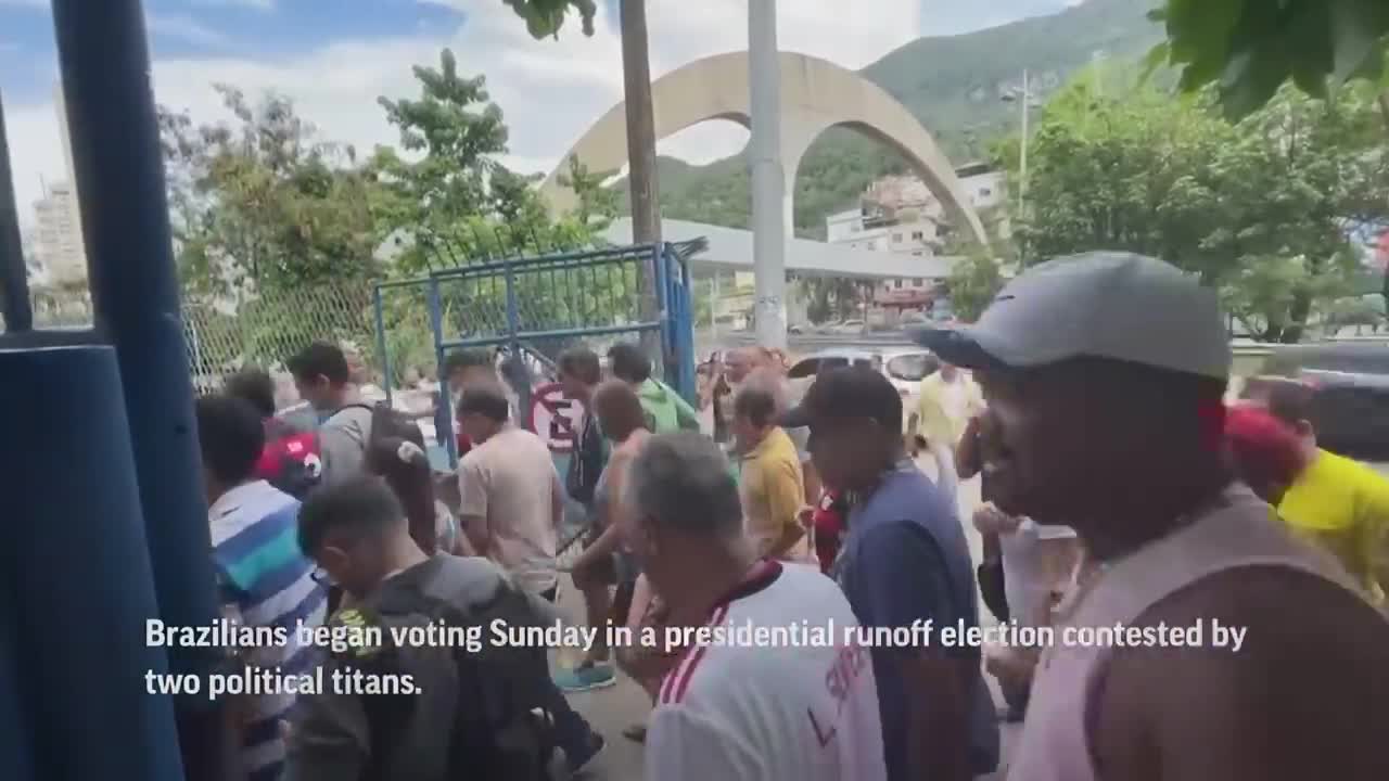 Brazil's polarizing election goes to voters