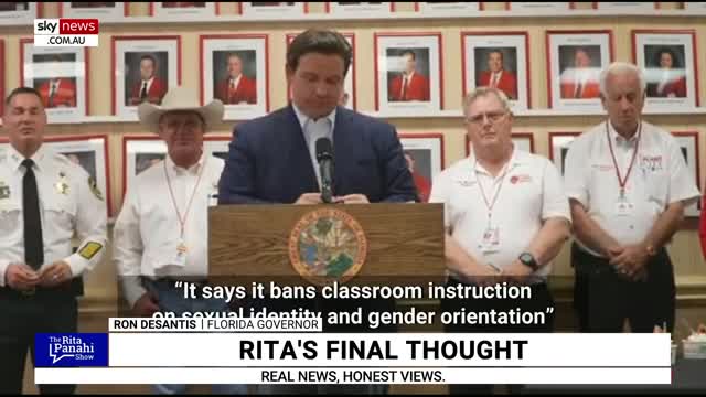 Fake news caught in the act and Ron DeSantis sets them straight