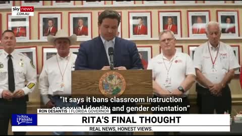 Fake news caught in the act and Ron DeSantis sets them straight