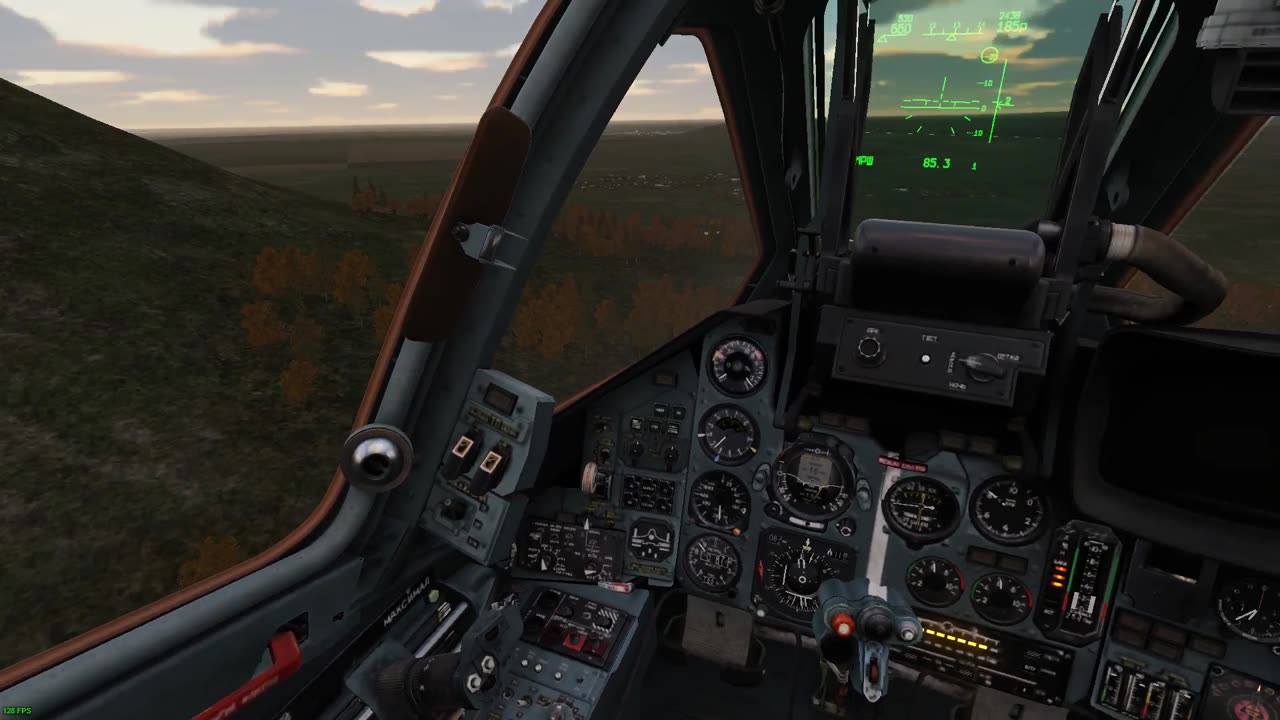 Flying SU-25T with WASD in DCS