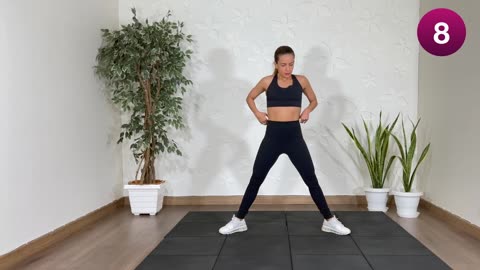 15 MIN FAT BURN Home Workout (No Jumping Modifications + No Equipment)