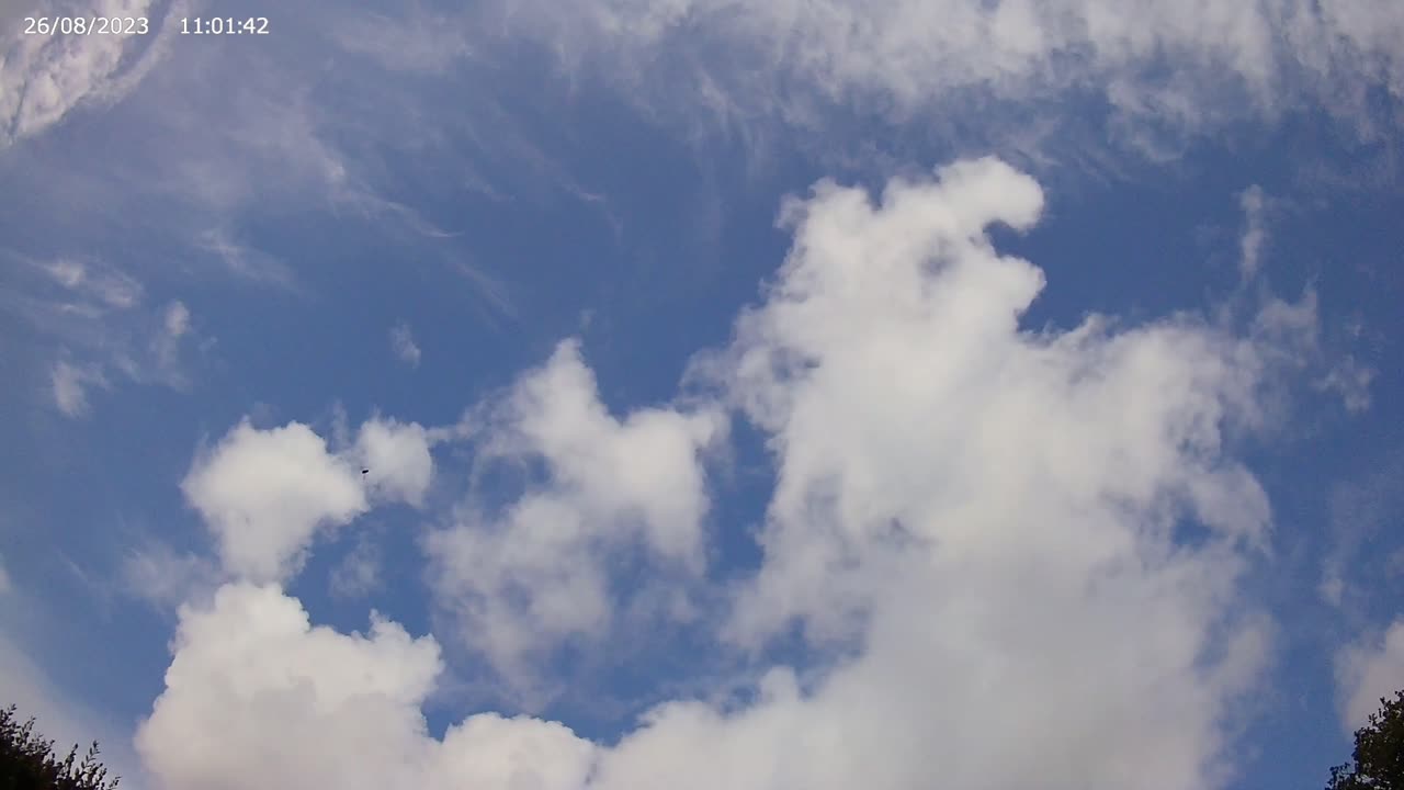 Sky Timelapse #158 - 4K - 26/8/2023