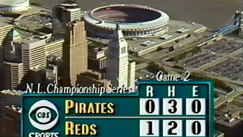 October 5, 1990 - Aerial Shots of Riverfront Stadium in Cincinnati