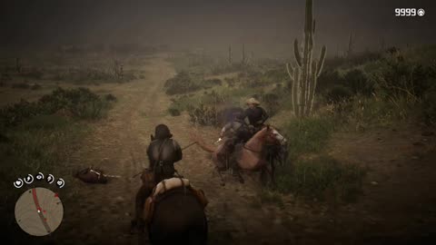 Defending Yourself Against Bandits While Traveling Red Dead Redemption 2