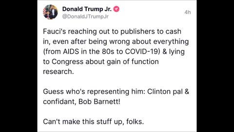 Fauci's Book Deal