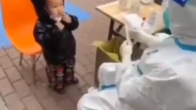 The children are alredy getting used to regular testing