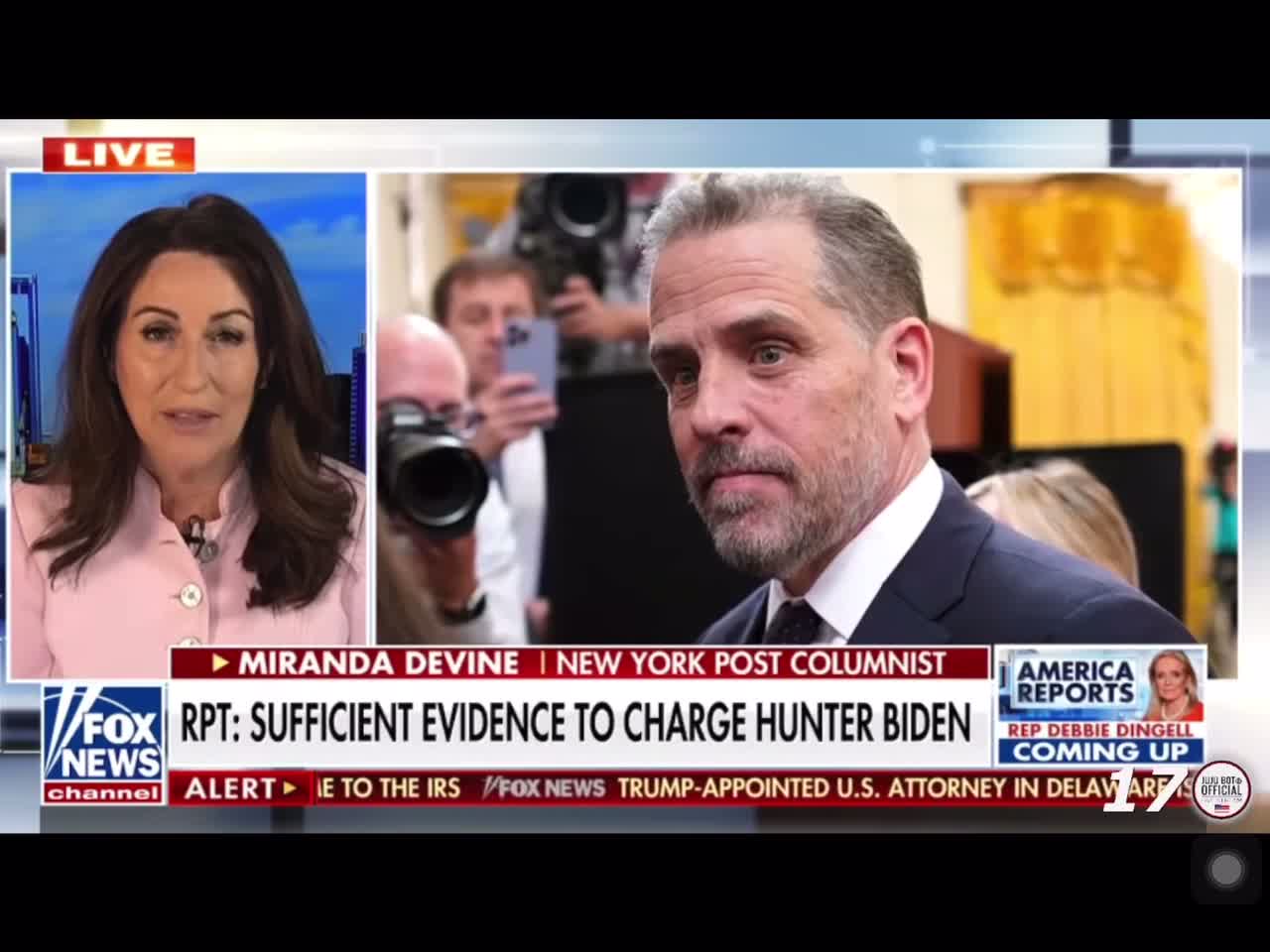 Miranda Devine: There’s a lot more than just a gun or tax charge on Hunter Biden‘s laptop.